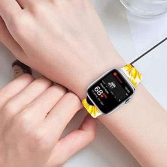 NEW Sunflower Apple Watch Band main image 4